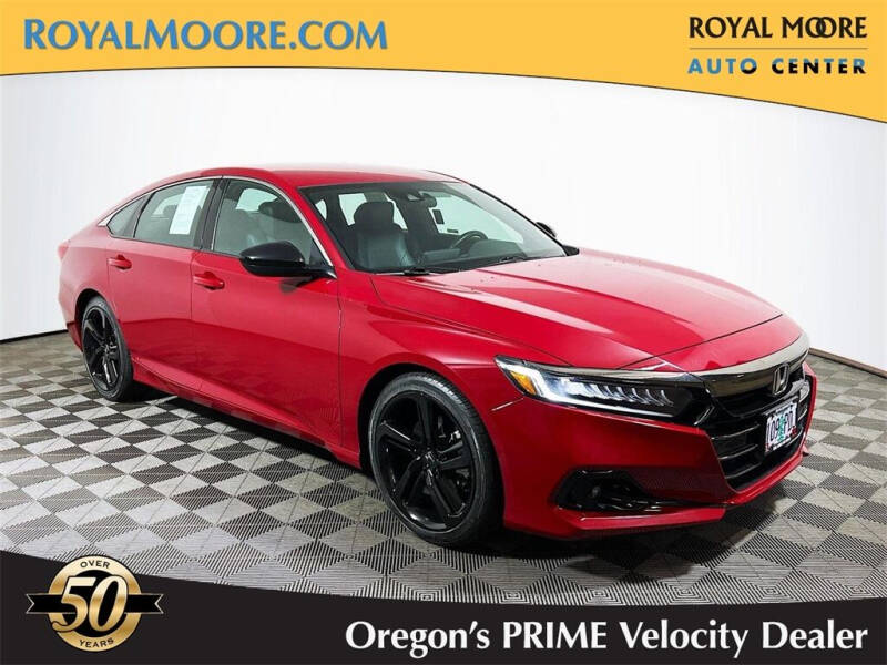 2021 Honda Accord for sale at Royal Moore Custom Finance in Hillsboro OR