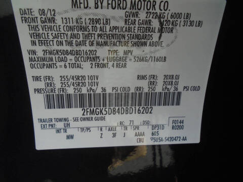 2013 Ford Flex Limited
