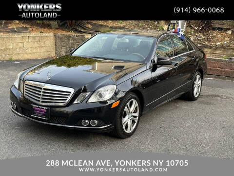 2011 Mercedes-Benz E-Class for sale at Yonkers Autoland in Yonkers NY