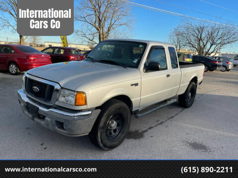 2005 Ford Ranger for sale at International Cars Co in Murfreesboro TN