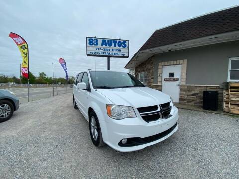 2014 Dodge Grand Caravan for sale at 83 Autos in York PA