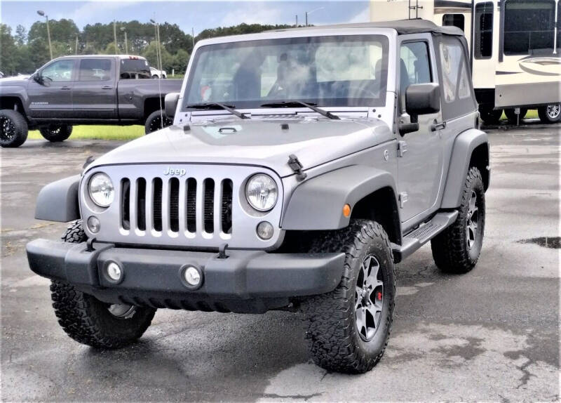 2017 Jeep Wrangler for sale at St Clair Auto Sales in Centre AL