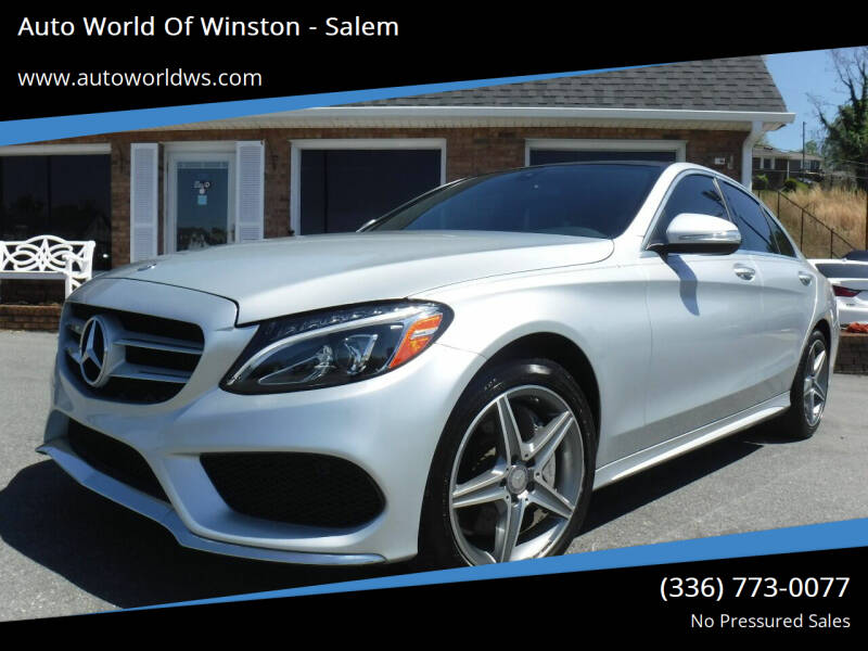 2015 Mercedes-Benz C-Class for sale at Auto World Of Winston - Salem in Winston Salem NC
