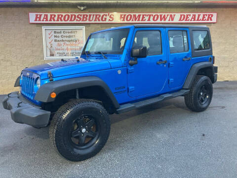 2015 Jeep Wrangler Unlimited for sale at Auto Martt, LLC in Harrodsburg KY