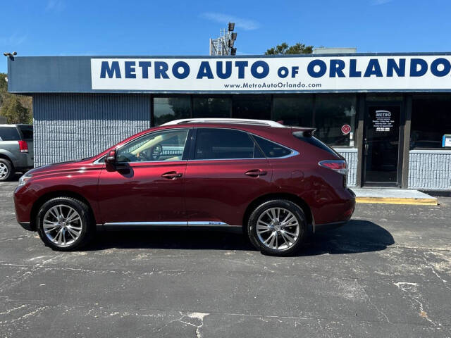 2014 Lexus RX 450h for sale at Metro Auto Of Orlando in Wildwood, FL