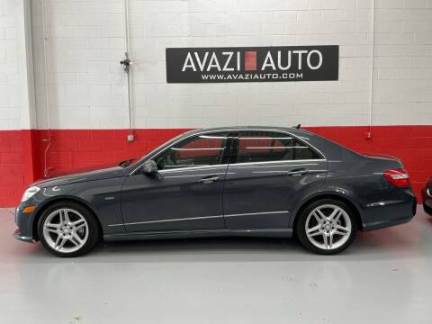 2012 Mercedes-Benz E-Class for sale at AVAZI AUTO GROUP LLC in Gaithersburg MD