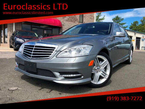 2012 Mercedes-Benz S-Class for sale at Euroclassics LTD in Durham NC