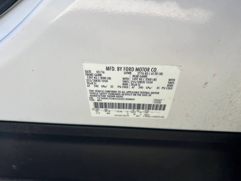 2016 Ford Explorer XLT