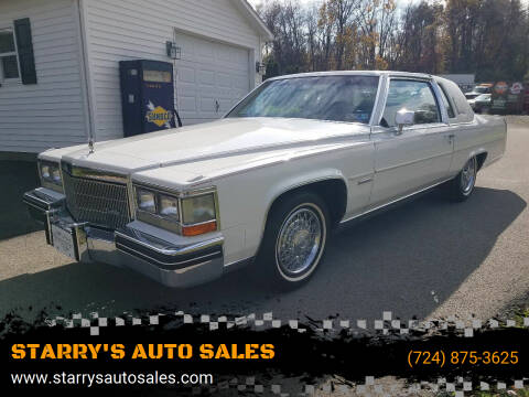 1983 Cadillac Fleetwood Brougham for sale at STARRY'S AUTO SALES in New Alexandria PA