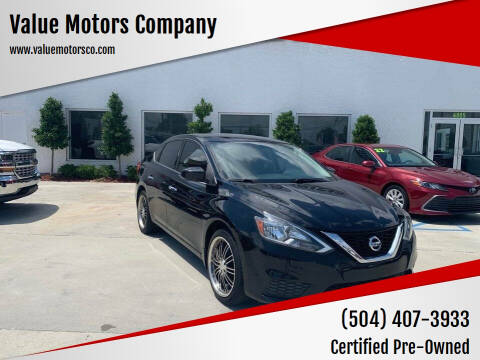 2019 Nissan Sentra for sale at Value Motors Company in Marrero LA