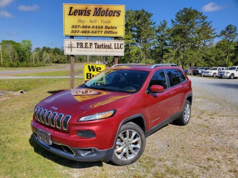 2014 Jeep Cherokee for sale at Lewis Motors LLC in Deridder LA