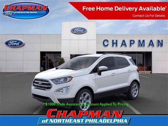 2021 Ford EcoSport for sale at CHAPMAN FORD NORTHEAST PHILADELPHIA in Philadelphia PA