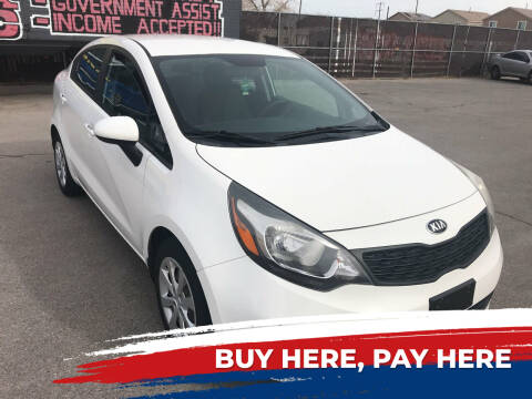 2015 Kia Rio for sale at ROCK STAR TRUCK & AUTO LLC in Las Vegas NV
