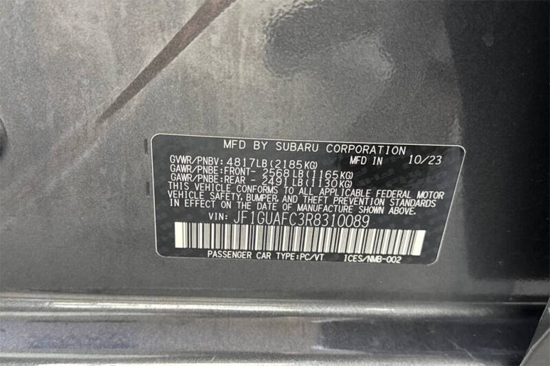 2024 Subaru Impreza Sport