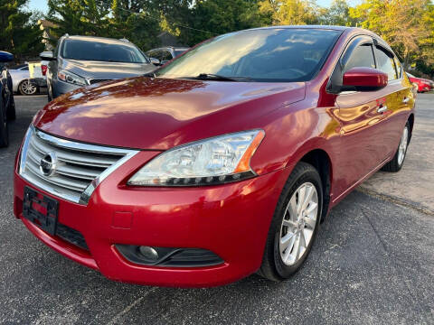 2013 Nissan Sentra for sale at K & B AUTO SALES LLC in Saint Louis MO