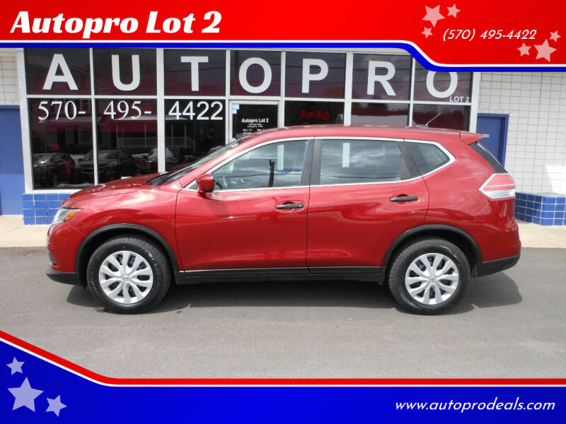 2016 Nissan Rogue for sale at Autopro Lot 2 in Sunbury PA
