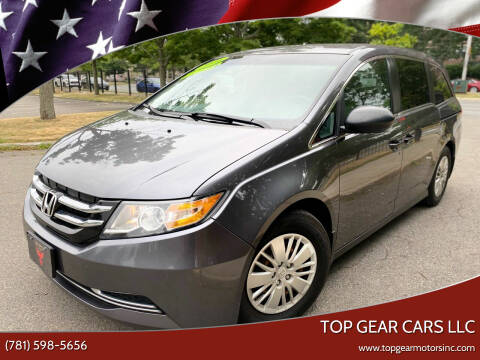 2016 Honda Odyssey for sale at Top Gear Cars LLC in Lynn MA