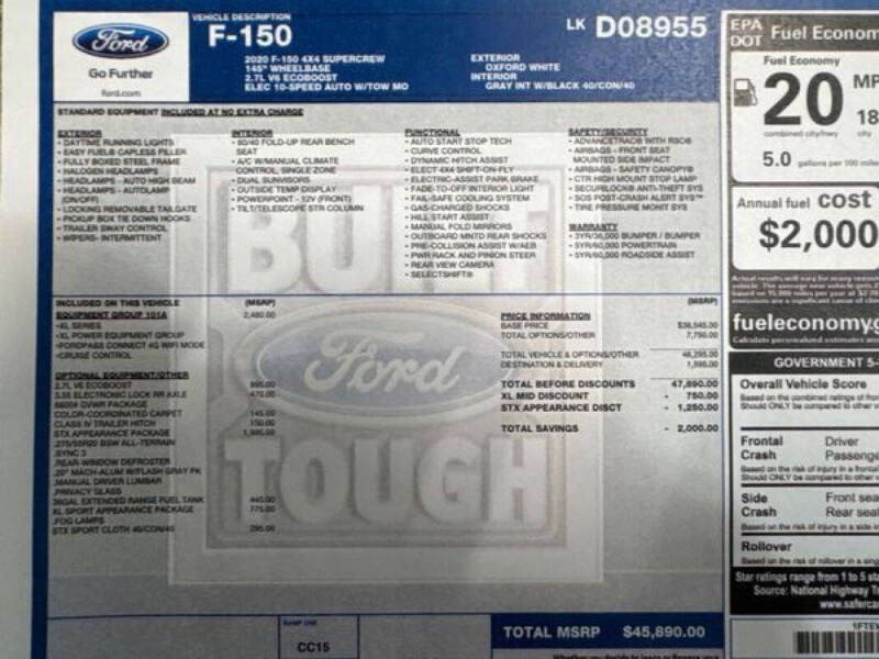 2020 Ford F-150