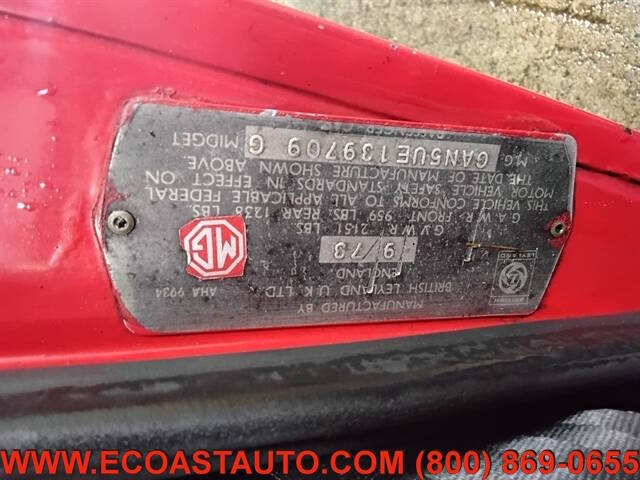 1974 MG MIDGET MK