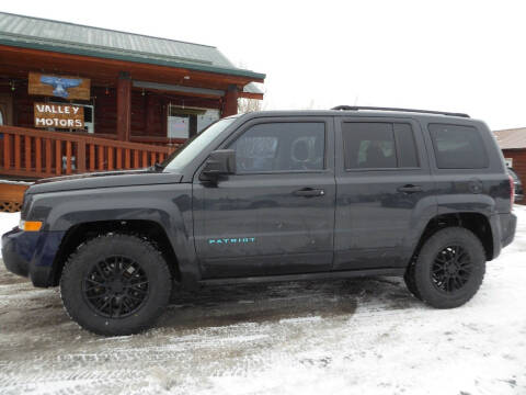 2011 Jeep Patriot for sale at VALLEY MOTORS in Kalispell MT
