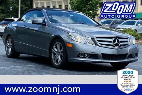 2011 Mercedes-Benz E-Class for sale at Zoom Auto Group in Parsippany NJ