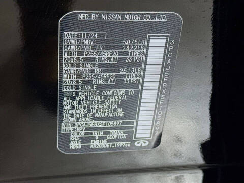 2025 Infiniti QX50 Sport