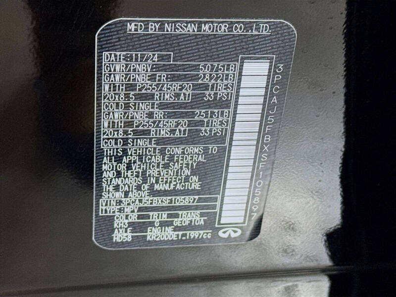 2025 Infiniti QX50 Sport