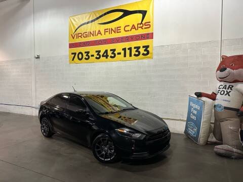 2016 Dodge Dart for sale at Virginia Fine Cars in Chantilly VA