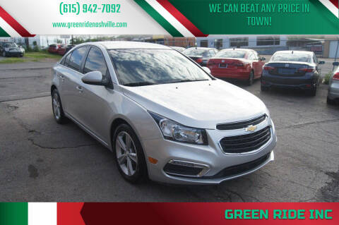 2016 Chevrolet Cruze Limited for sale at Green Ride Inc in Nashville TN