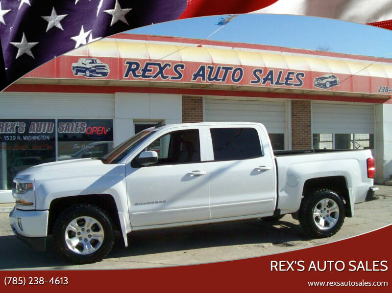 2016 Chevrolet Silverado 1500 for sale at Rex's Auto Sales in Junction City KS