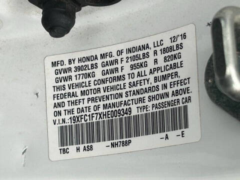 2017 Honda Civic EX-L