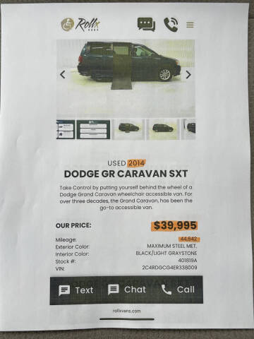 2012 Dodge Grand Caravan SXT