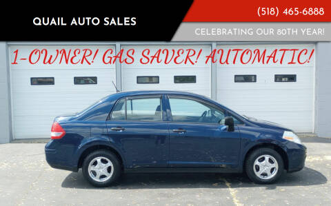 2009 Nissan Versa for sale at Quail Auto Sales in Albany NY