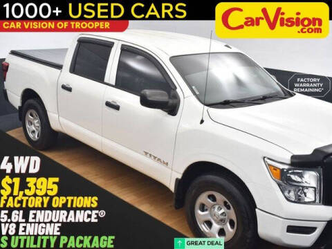 2021 Nissan Titan for sale at Car Vision of Trooper in Norristown PA