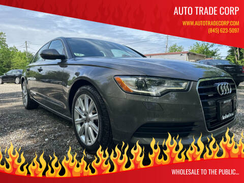 2015 Audi A6 for sale at AUTO TRADE CORP in Nanuet NY