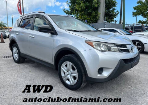 2014 Toyota RAV4 for sale at AUTO CLUB OF MIAMI, INC in Miami FL