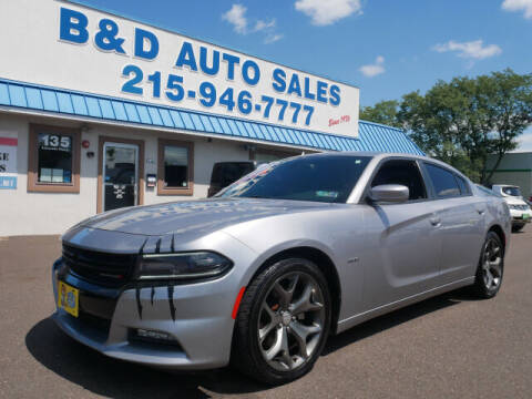 2016 Dodge Charger for sale at B & D Auto Sales Inc. in Fairless Hills PA