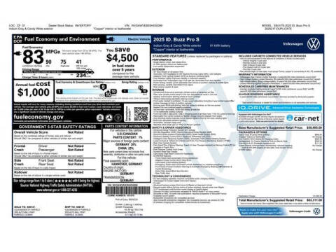 2025 Volkswagen ID. Buzz Pro S