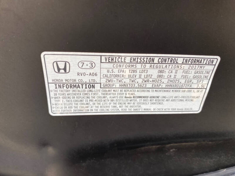 2017 Honda Odyssey SE