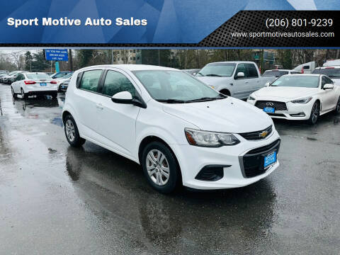 2017 Chevrolet Sonic for sale at Sport Motive Auto Sales in Seattle WA