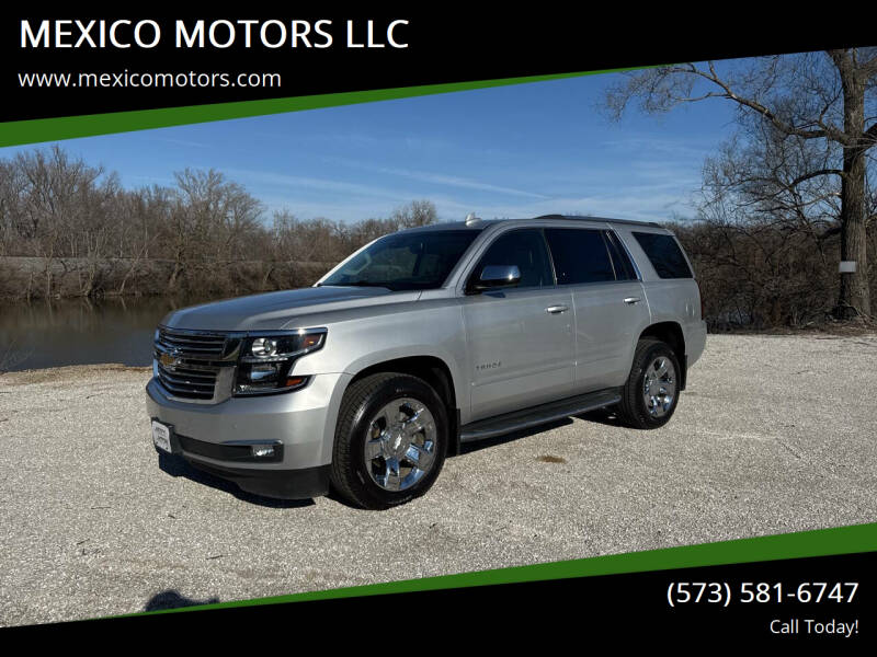 2017 Chevrolet Tahoe for sale at MEXICO MOTORS LLC in Mexico MO