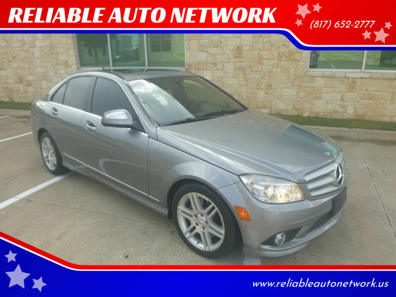 2009 Mercedes-Benz C-Class for sale at RELIABLE AUTO NETWORK in Arlington TX