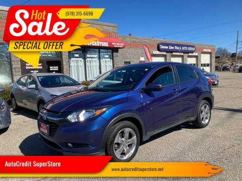 2016 Honda HR-V for sale at AutoCredit SuperStore in Lowell MA