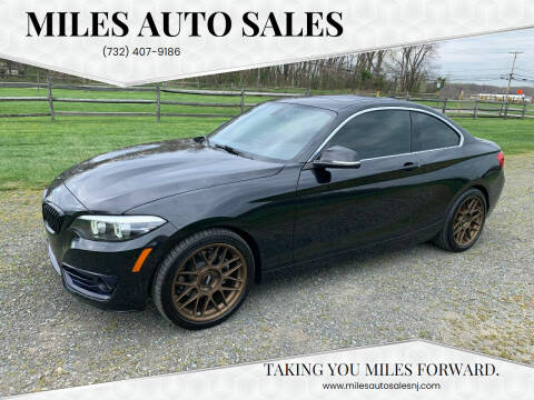 2018 BMW 2 Series for sale at Miles Auto Sales in Jackson NJ