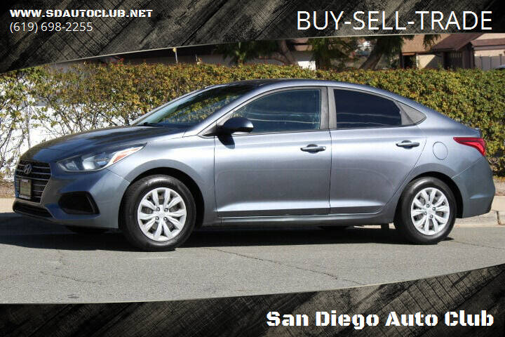 2019 Hyundai Accent for sale at San Diego Auto Club in Spring Valley CA