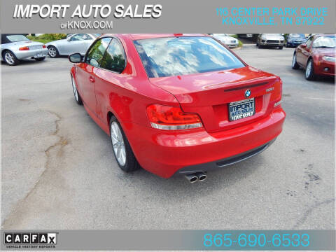 2012 BMW 1 Series 128i