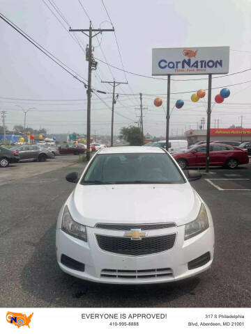 2014 Chevrolet Cruze for sale at Car Nation in Aberdeen MD
