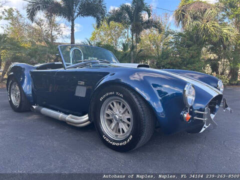 2006 Factory 5 65 Shelby Cobra Replica for sale at Autohaus of Naples in Naples FL