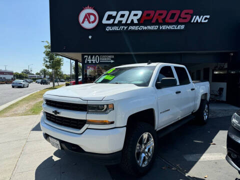 2018 Chevrolet Silverado 1500 for sale at AD CarPros, Inc. in Downey CA