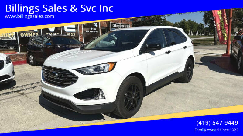 2021 Ford Edge for sale at Billings Sales & Svc Inc in Clyde OH